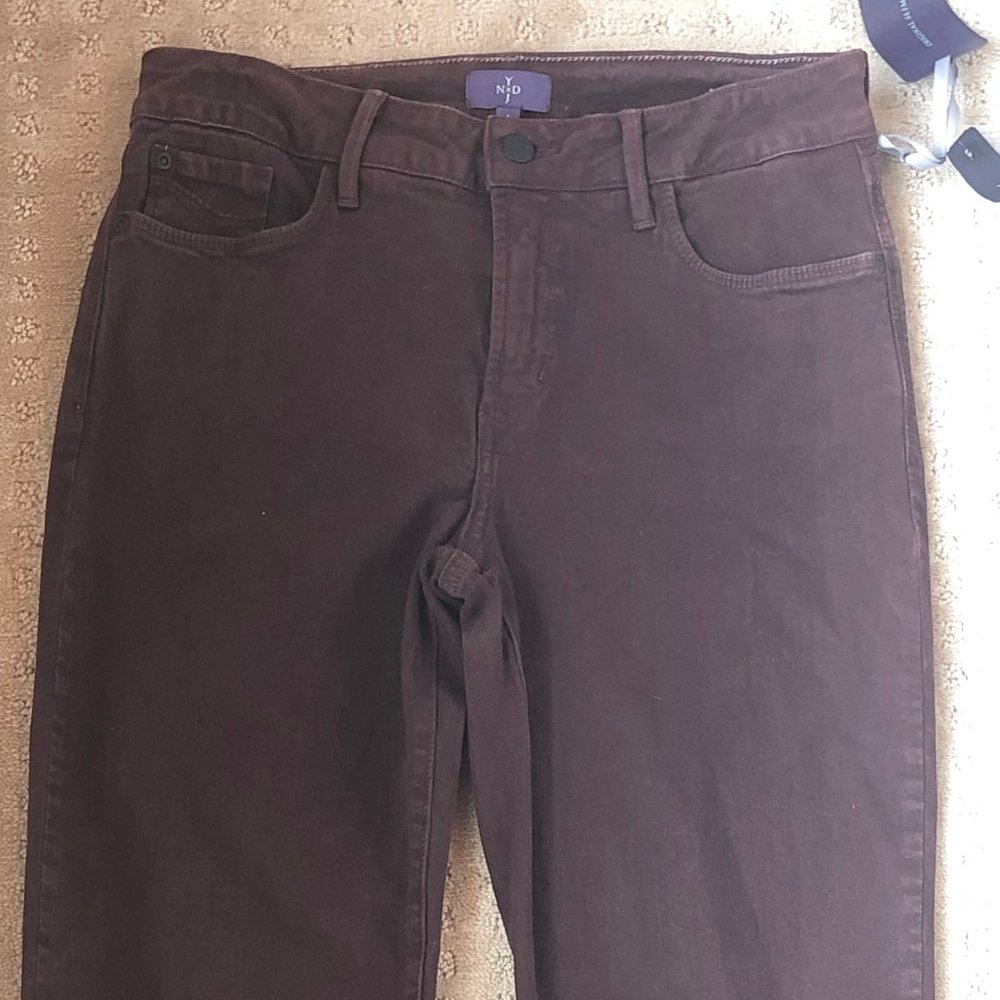 NWT Burgundy/ Wine/ Merlot Suede-Feel Jeans